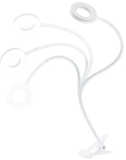 Brilagi - Lampă LED reglabilă cu clemă ORBELA LED/8W/5V 3000/4000/5000K albă