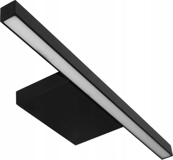 Corp de iluminat LED pentru oglindă de baie, 9W, 230V, 39 cm, IP44, negru