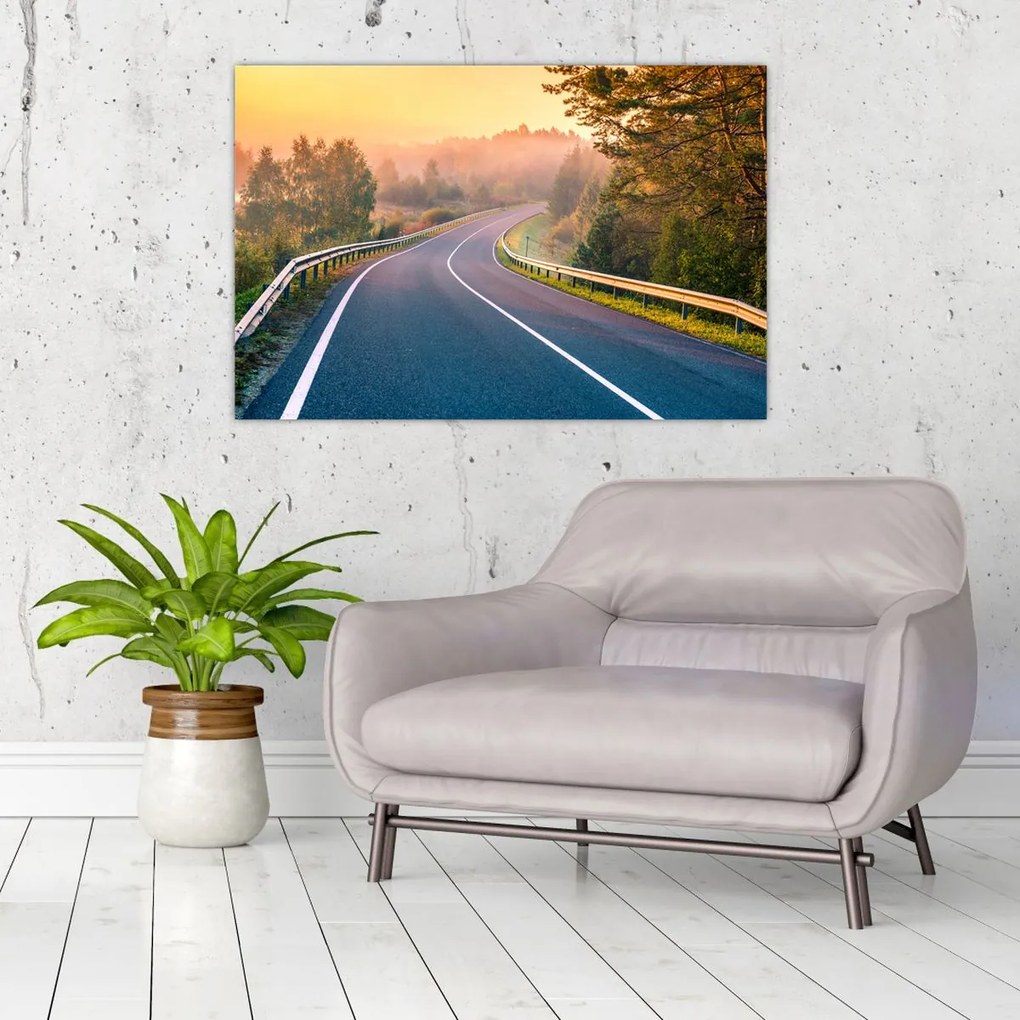 Tablou - Călătoria la răsăritul soarelui (90x60 cm)