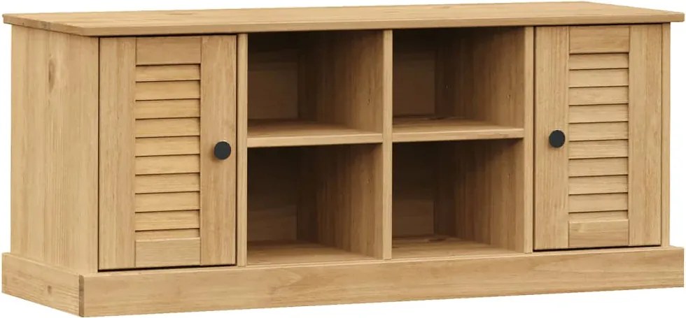 vidaXL Bancă de pantofi VIGO, 106x35x45 cm, lemn masiv de pin