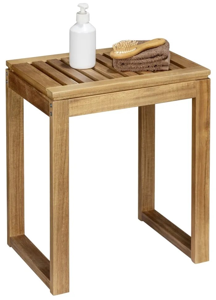 Scaun în culoare naturală din lemn de acacia Fondi – Wenko