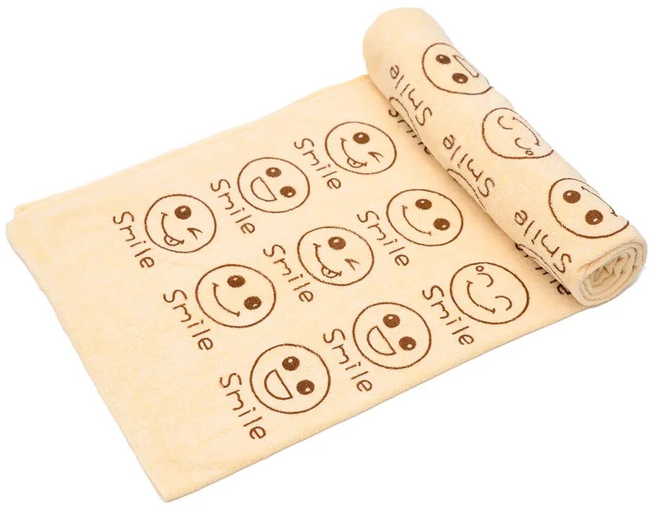 Prosop cu uscare rapida Culoare bej, SMILE
