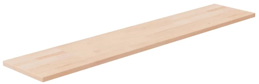 vidaXL Poliță, 100x20x1,5 cm, lemn masiv de stejar netratat