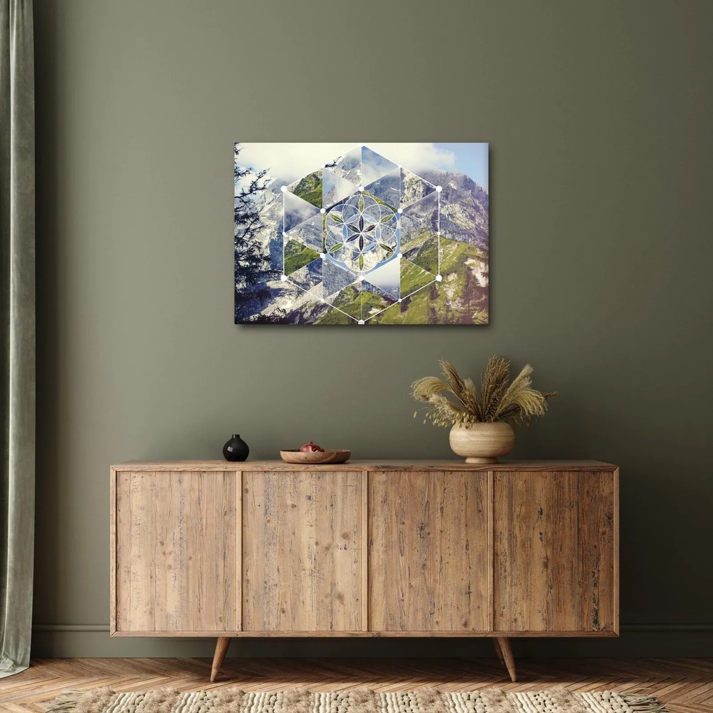 Tablou - Model geometric (70x50 cm)