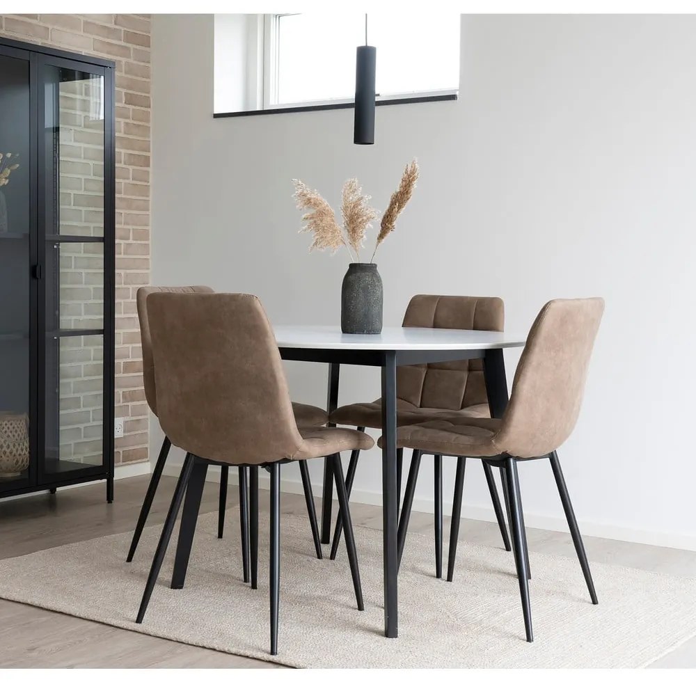 Scaune de dining maro deschis 2 buc. Moseby – Bonami Essentials