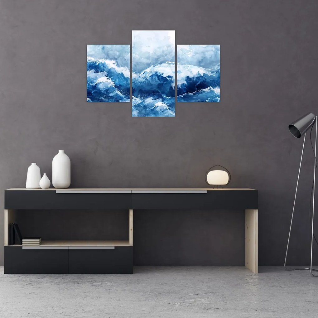 Tablou - Ilustrație a mării (90x60 cm)