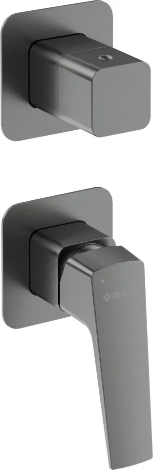 BLUR Baterie de duș BQL_D44P Finisaj: Titan