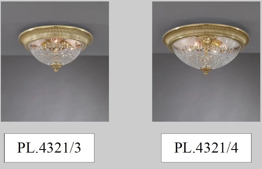 Aplica de perete design italian din alama si sticla chihlimbar 4320