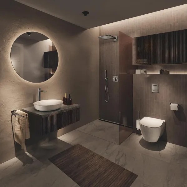 GROHE 26370AL0 - Cot de perete EUPHORIA CUBE DN 15 grafit