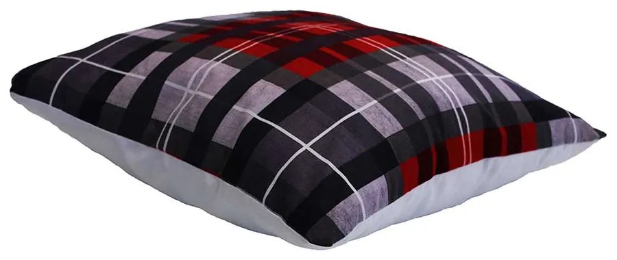 PERNA DECORATIVA ACASA 40X40 CM, CU FERMOAR, RED 1 F1