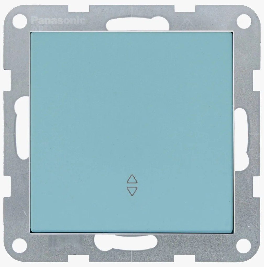 Intrerupator cap scara 10A, IP20, Turcoaz, Panasonic Karre Plus 55 Soft Touch