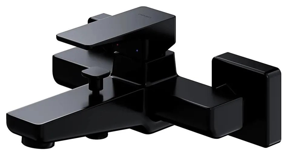 Baterie de cadă OMNIRES PM7430BL PARMA negru mat