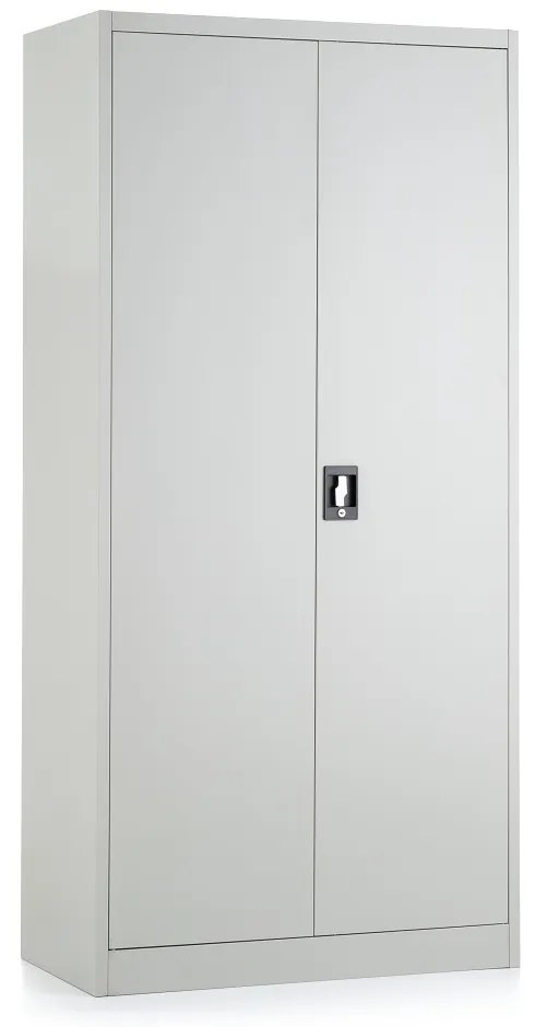 Dulap metalic, 90 x 45 x 185 cm, broasca cilindrica, gri deschis - ral 7035