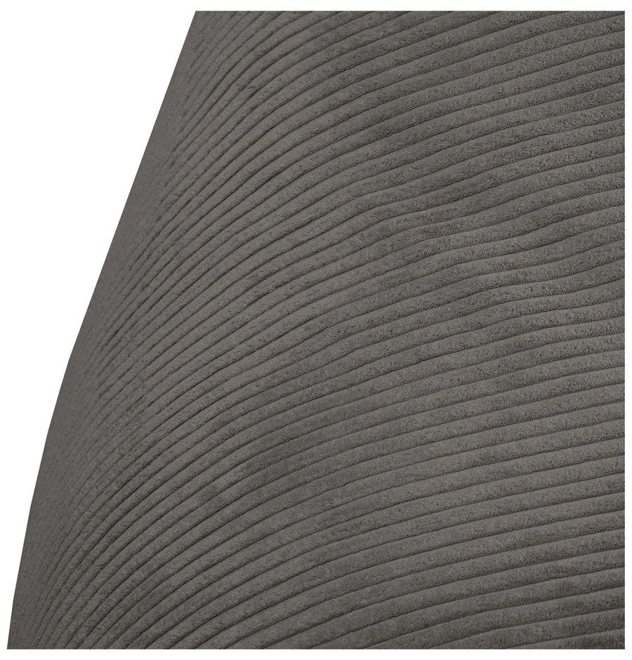 Fotoliu bean bag cărămiziu cu tapițerie din catifea reiată Sofa Snug – SLOWDOWN