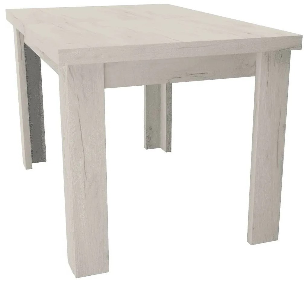 Masă de sufragerie Johny (craft alb) (pentru 4-6 persoane). 1055389