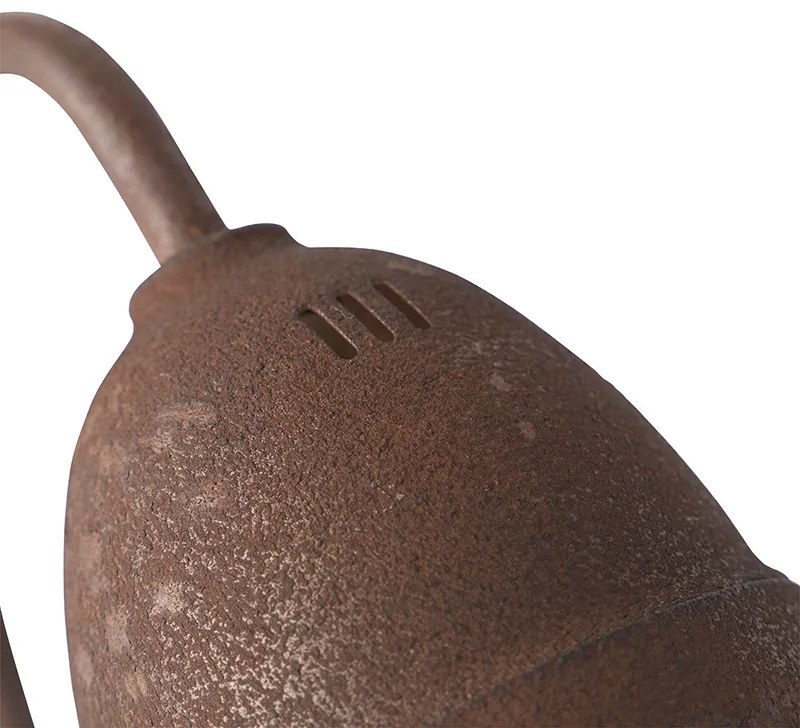 Lampă de masă rustică maro ruginiu - Rax