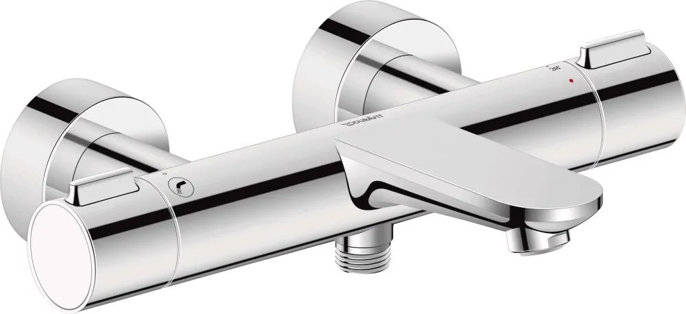 Duravit Wave baterie cadă-duș perete cu termostat crom WA5220000010