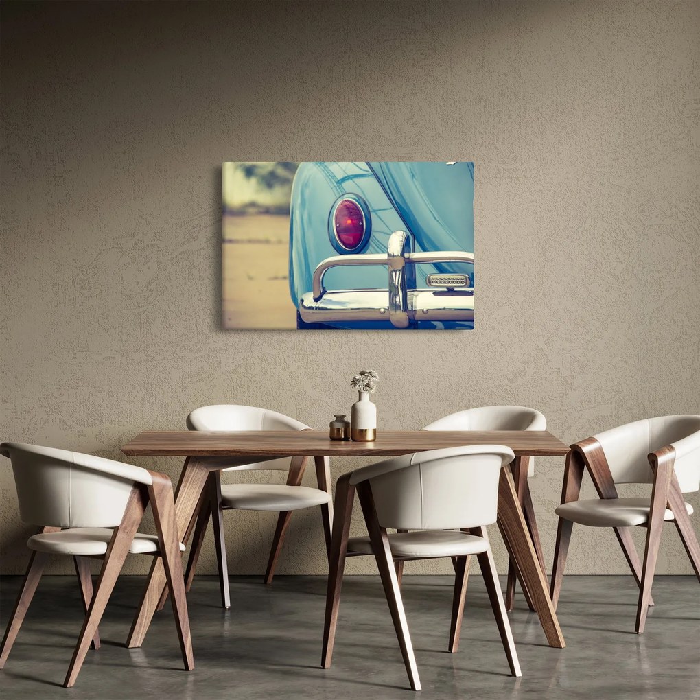 Tablou cu veteran turcoaz (90x60 cm)