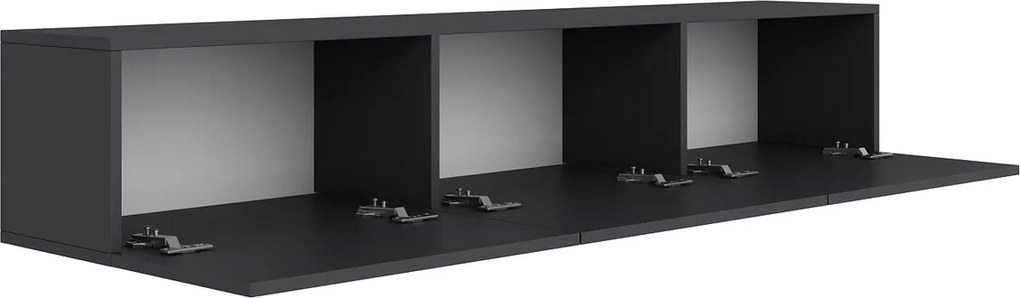 Comoda TV, Hanah Home, West, 150x30x32 cm, Antracit