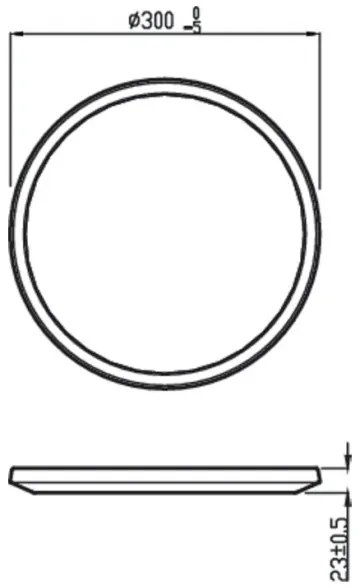 Plafonieră LED dimabilă Philips SCENE SWITCH LED/18W/230V