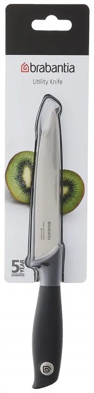 Decojitor Brabantia Tasty+ 1001166, 9 cm, Otel calit, Rezistent la zgarieturi si coroziune, Gri închis