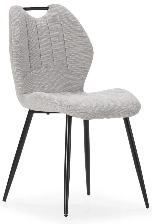 Scaune de dining gri-deschis 4 buc. Muli – Marckeric