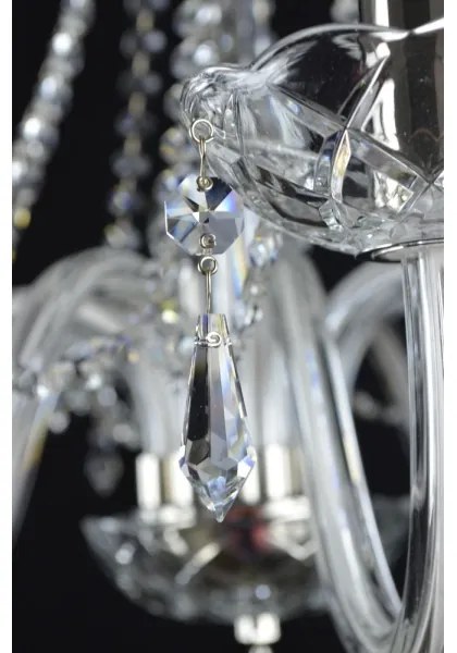 Wranovsky JWZ117082101 - Lustră de cristal pe lanț BONTON 8xE14/40W/230V