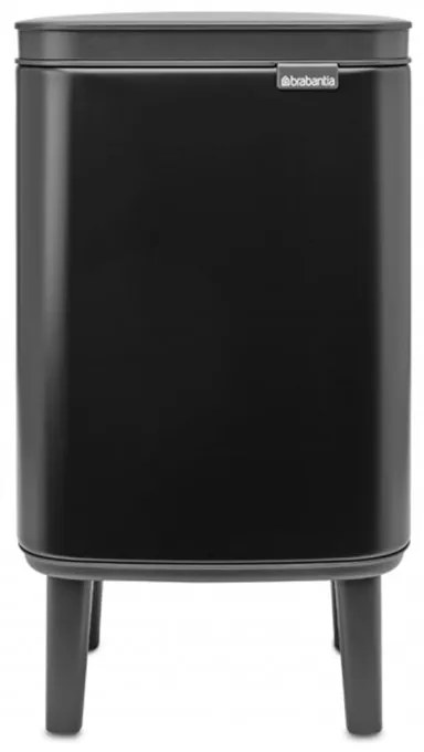Cos de gunoi Brabantia Bo Small Hi 1006641, 4 L, Deschidere lina si silentioasa, Baza antiderapanta, Negru