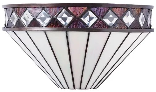 Endon 64149 - Aplică de perete Tiffany FARGO, 1xE14/40W/230V