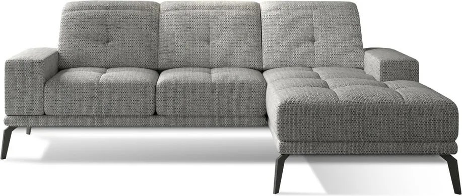 Colțar gri (cu colț pe partea dreaptă/cu șezlong) Torrense – ELTAP