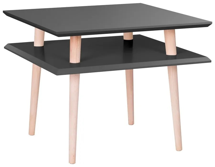 Măsuță cafea Ragaba Square, 55 x 55 cm,gri grafit