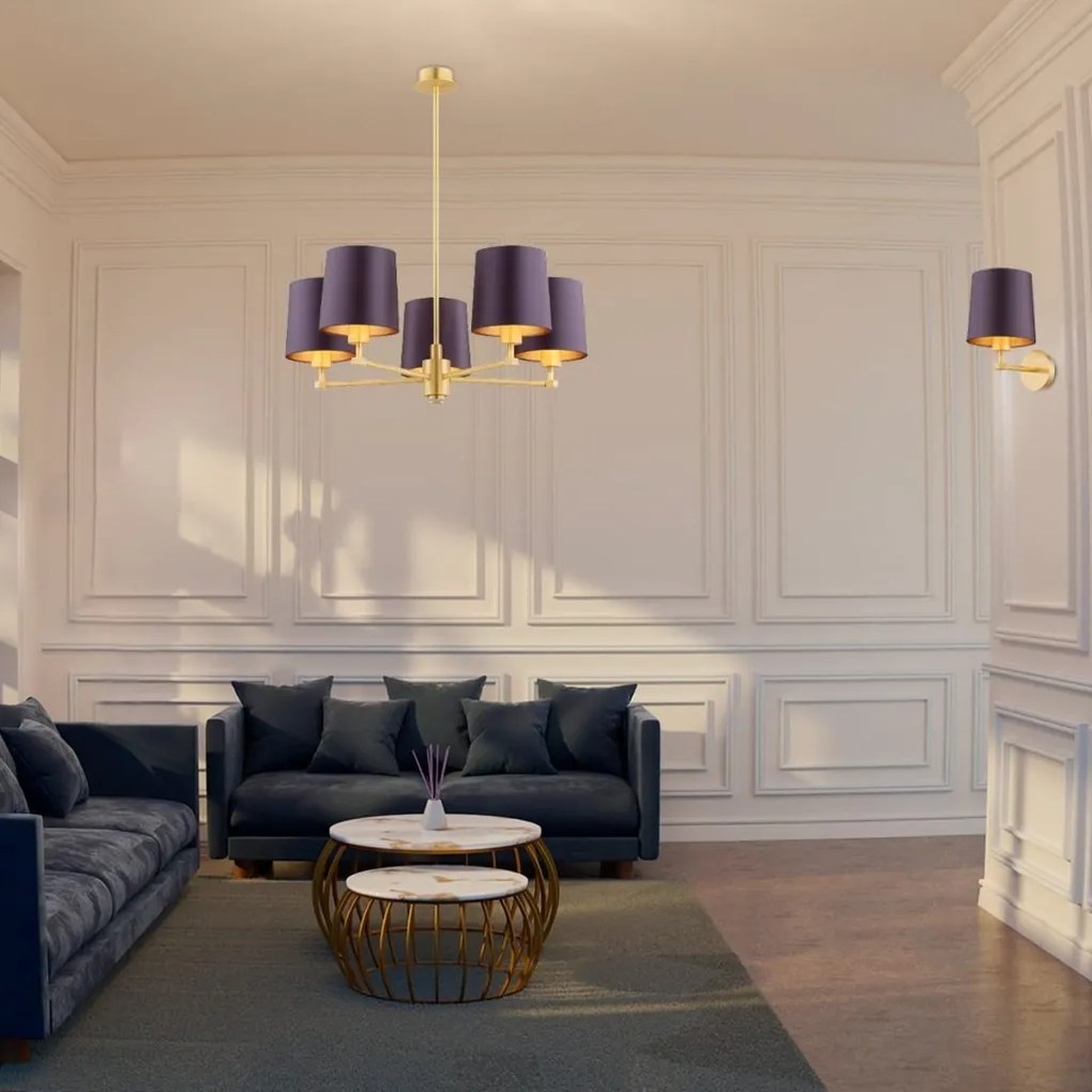 Candelabru 5 brate modern PRINCETON