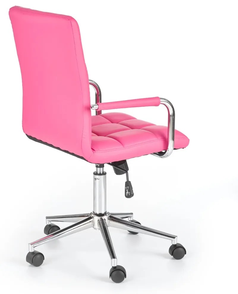 Scaun de birou Gonzo2 roz - H 98-110 cm