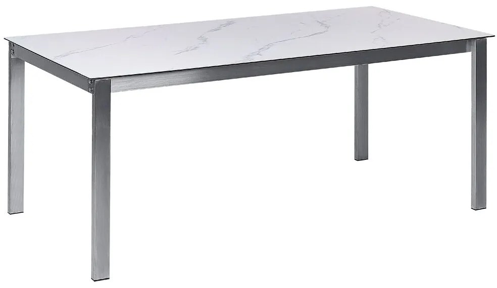 Set mobilier de grădină Cleopatra (Alb s mramorovým efektom). 1078488