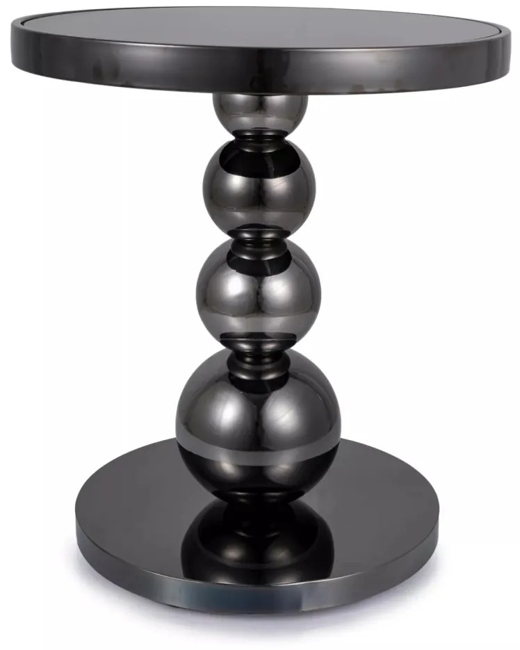 Masuta de cafea Rima neagra ø50/h56 cm