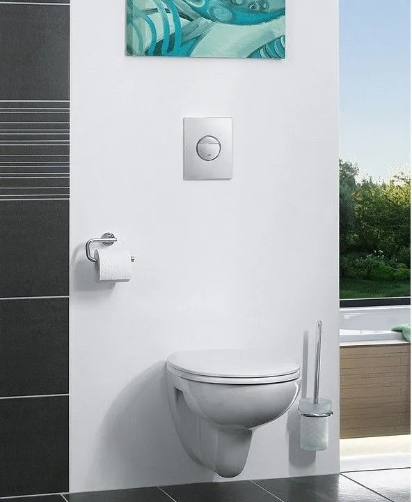 Grohe Nova Cosmopolitan Clapeta de actionare WC, alb lucios