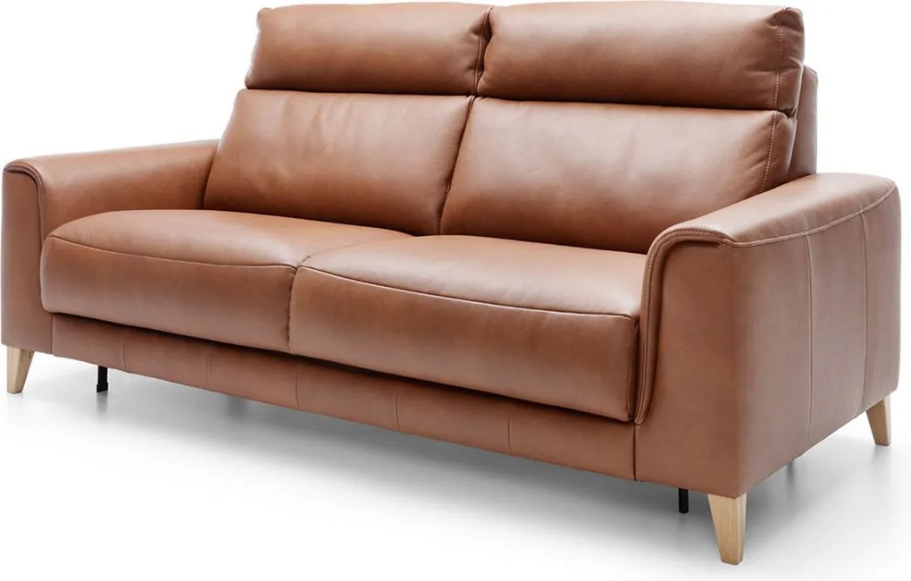 Canapea lemn masiv LEGATO, 203 × 103 × 101 cm