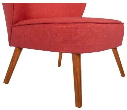 Fotoliu JENI roșu