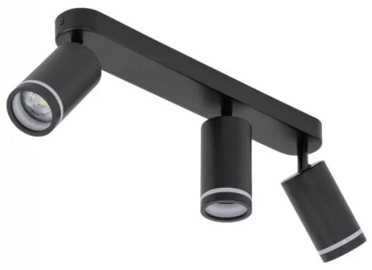 Spot JET 3xGU10/10W/230V negru