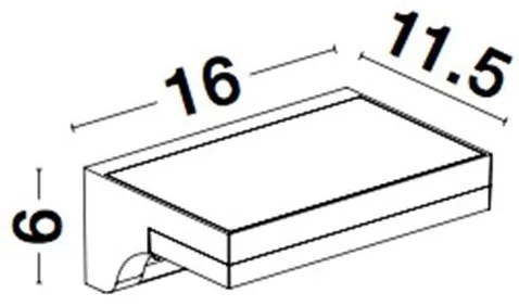 Aplica LED solara de exterior cu senzor miscare IP65 DYN