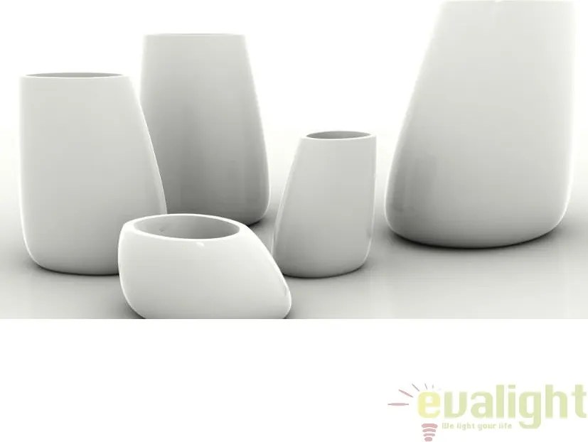 Ghiveci plante, flori design decorativ modern pentru amenajari interioare si exterioare, STONE PLANTER 55012R Vondom