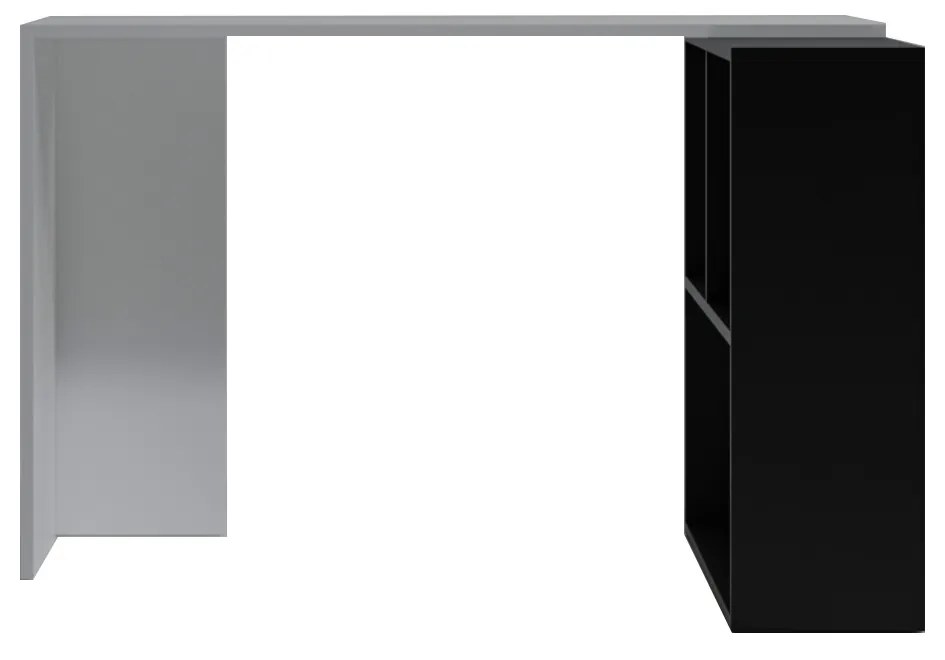 Masă PC Cavalier (Alb + Negru). 1072418