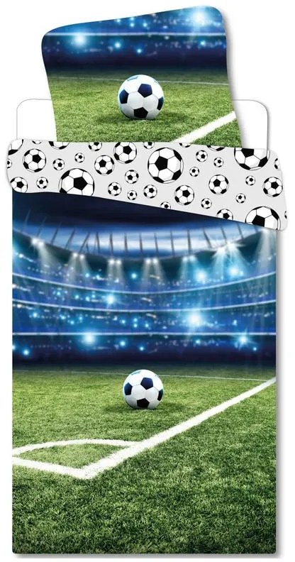 Fotbal Stadion lenjerie de pat pentru copii 100×135cm, 40×60 cm
