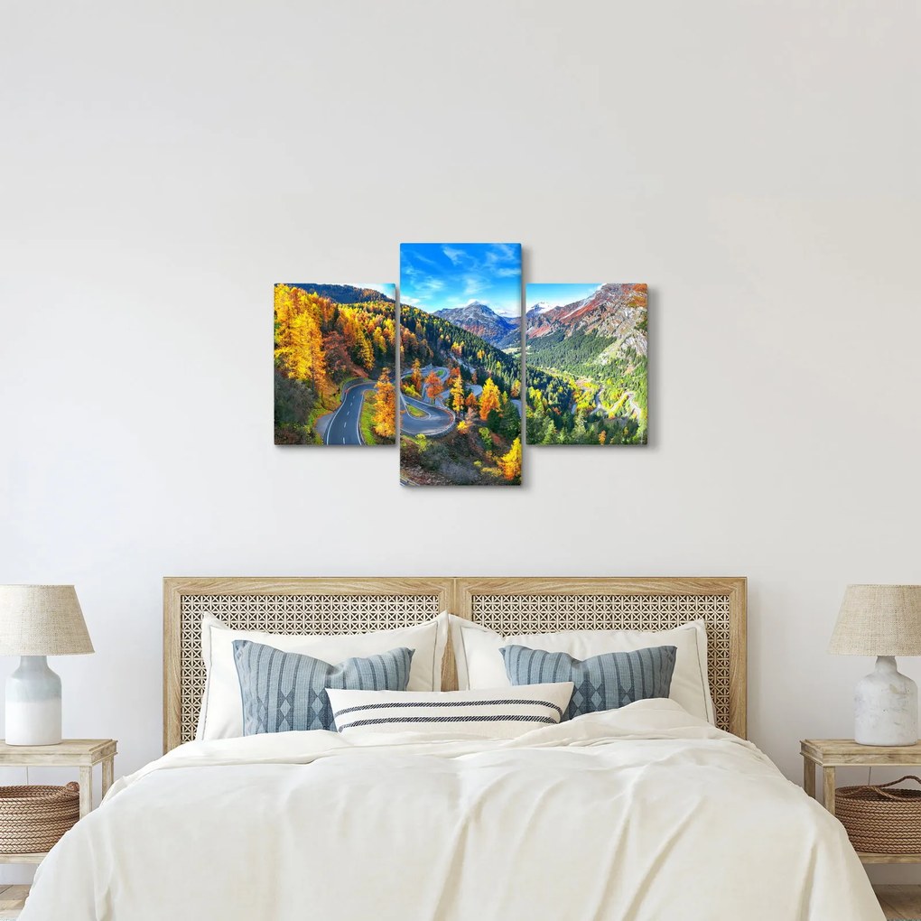 Tablou - Trecătoarea Malay Pass (90x60 cm)