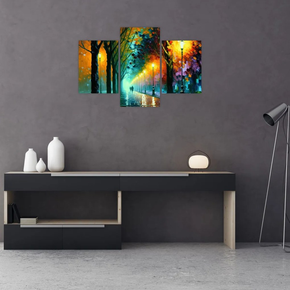 Tablou - Plimbare de noapte (90x60 cm)