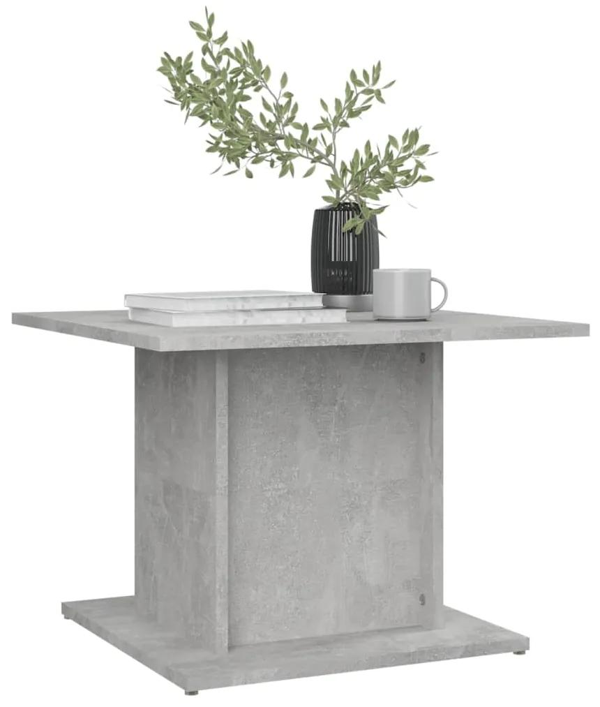 Masuta de cafea, gri beton, 55,5x55,5x40 cm, PAL 1, Gri beton