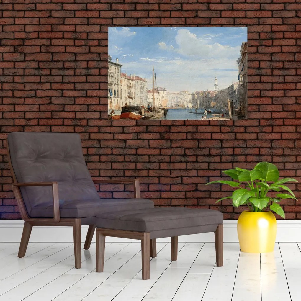 Tablou - Richard Parkes Bonington, The Grand Canal, reproducere (90x60 cm)