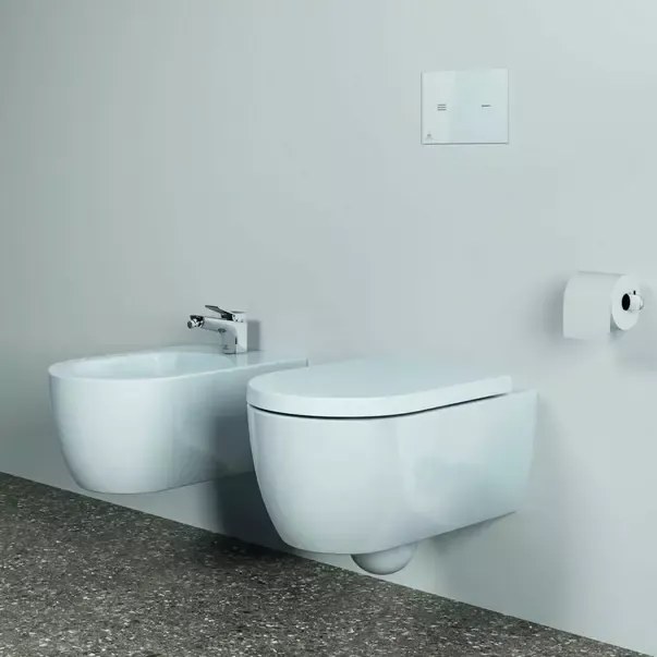 Vas WC suspendat Ideal Standard Atelier Blend Curve AquaBlade alb lucios