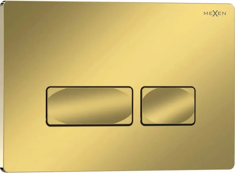 Mexen Tex 04 buton de spălare, auriu șampanie lucios - 6104-08
