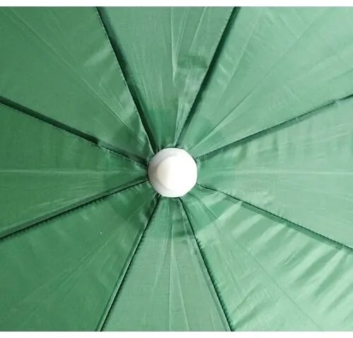 Umbrelă de grădină Happy Green cu panou, diam. 230 cm